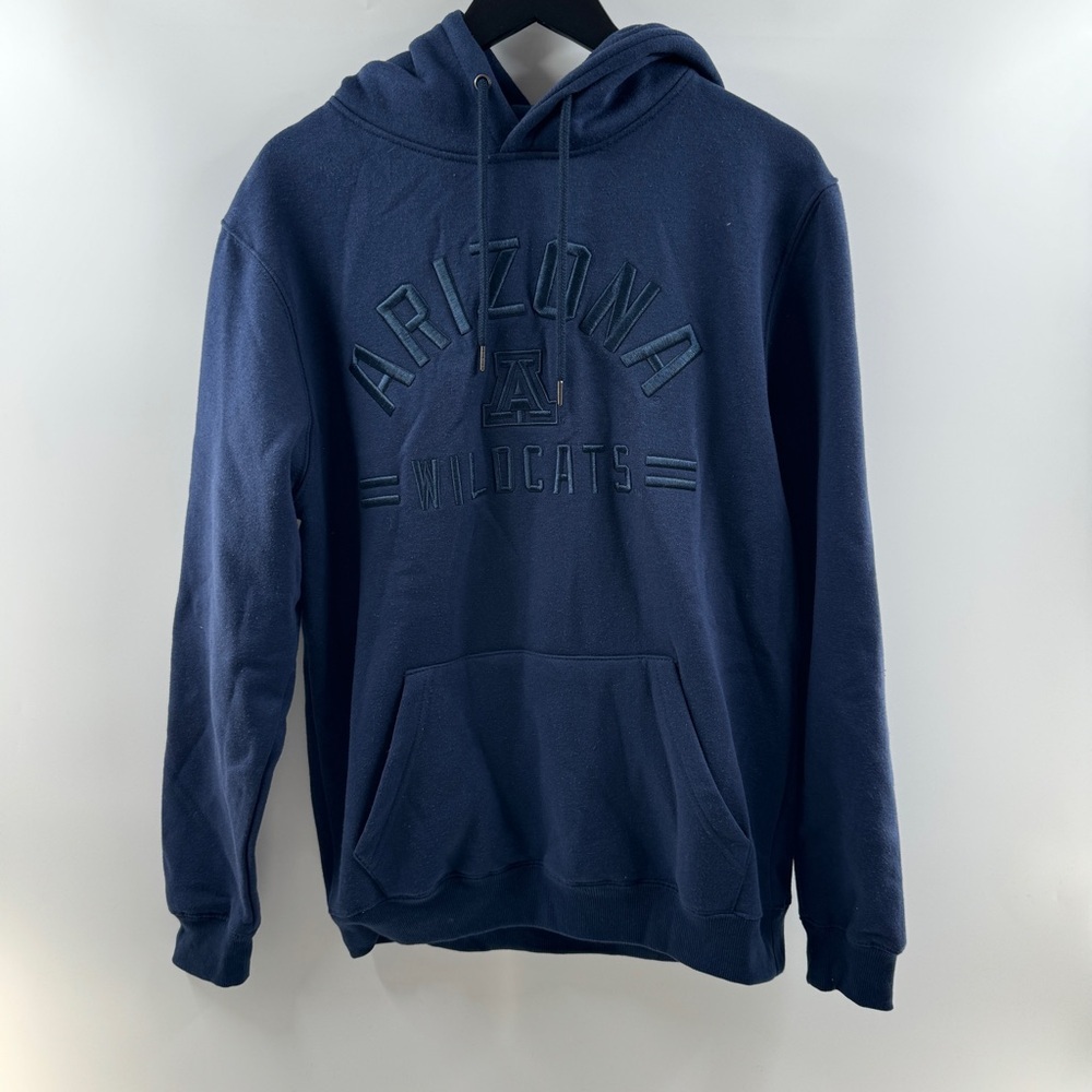 Arizona Wildcats Navy Embroidered Hoodie Men’s Medium NWT